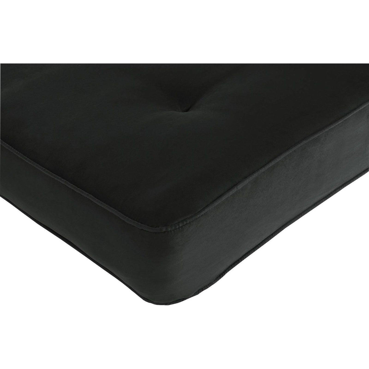 8-Inch Independently Encased Coil Futon Mattress Full Size Black I9623