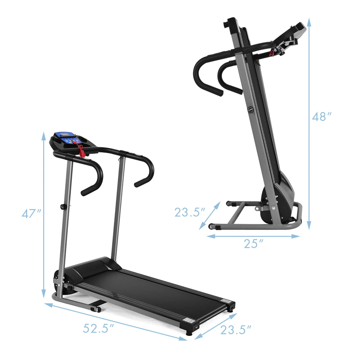 1100W Folding Treadmill I1488