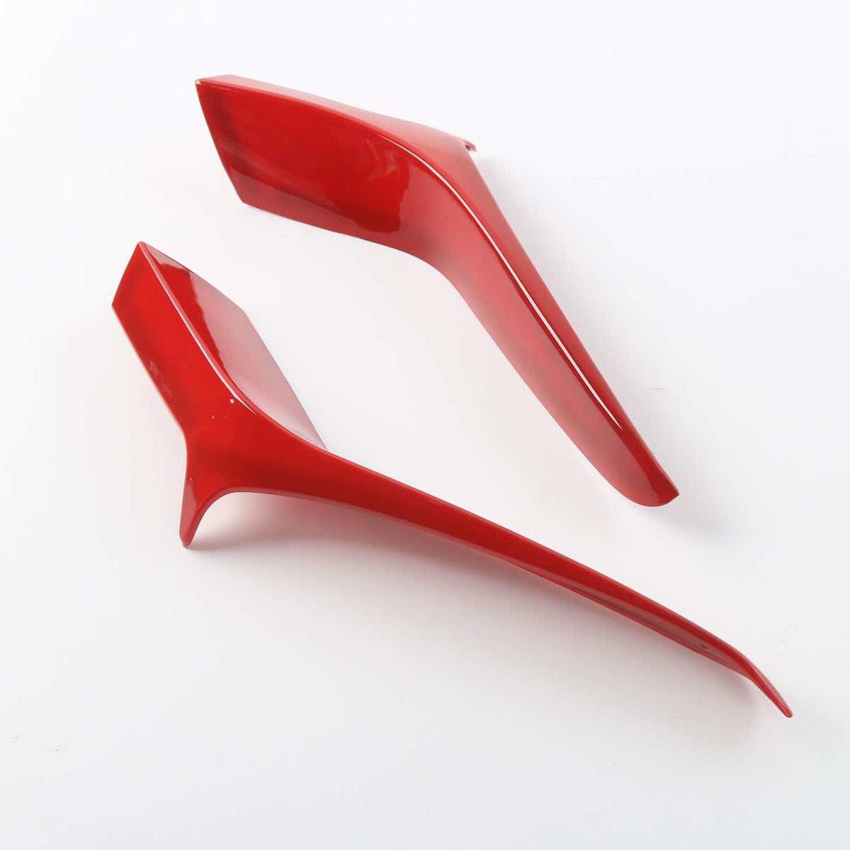 Red ABS Side Rearview Mirror Trim Cover for Chevrolet Camaro 2017 2021 E450