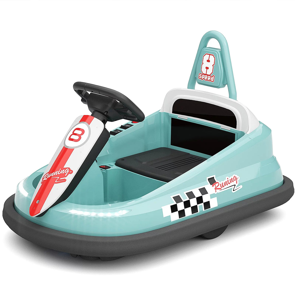 6V Electric Ride on Bumper Car for Kids, Pink O130