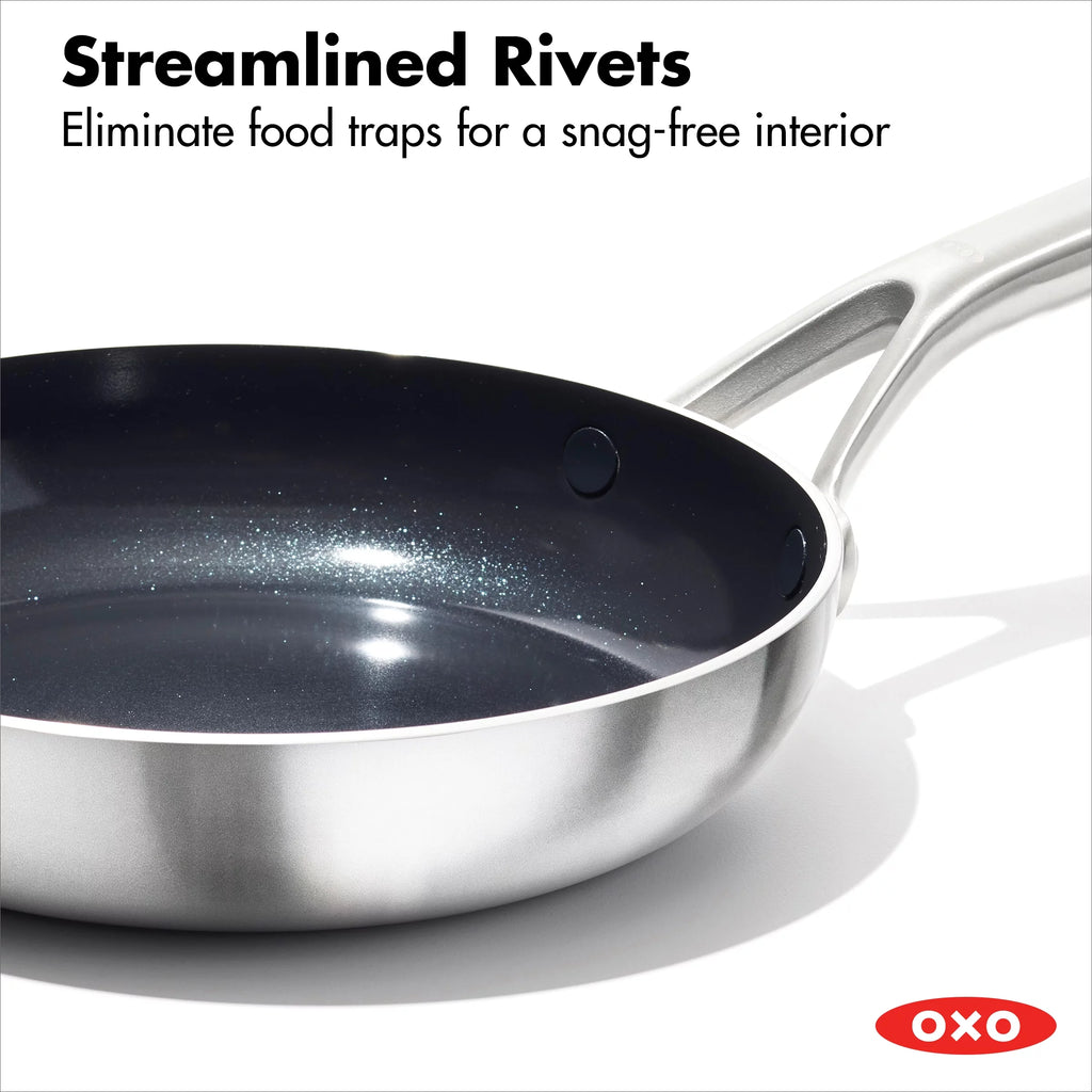 8" Stainless Steel Nonstick Frying Pan Skillet N6141