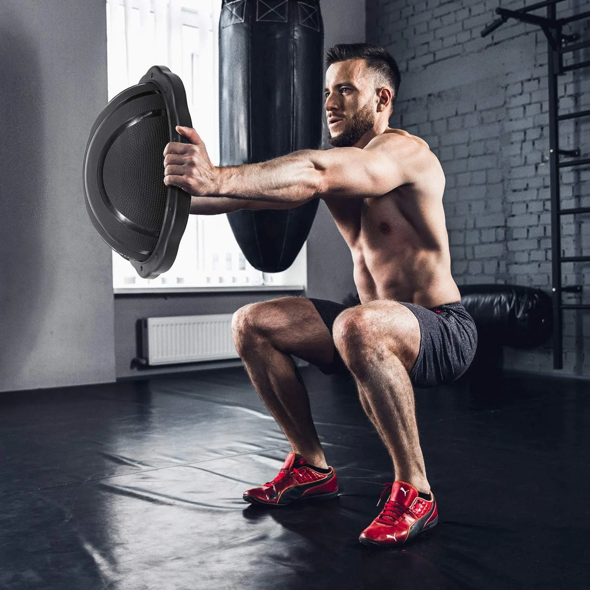 Black Matte Half Ball Balance Trainer S9772