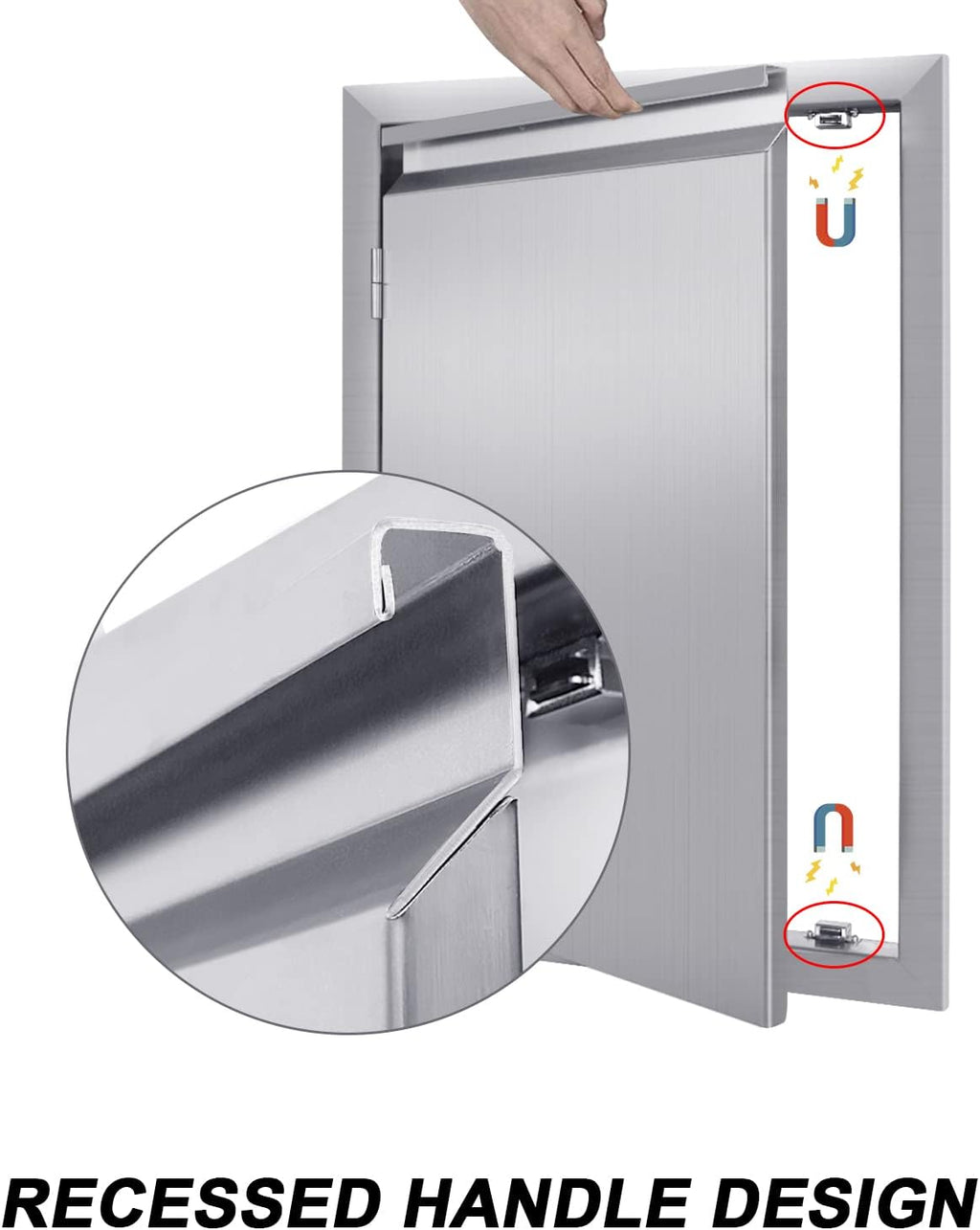 304 Stainless Steel BBQ Access Door M436
