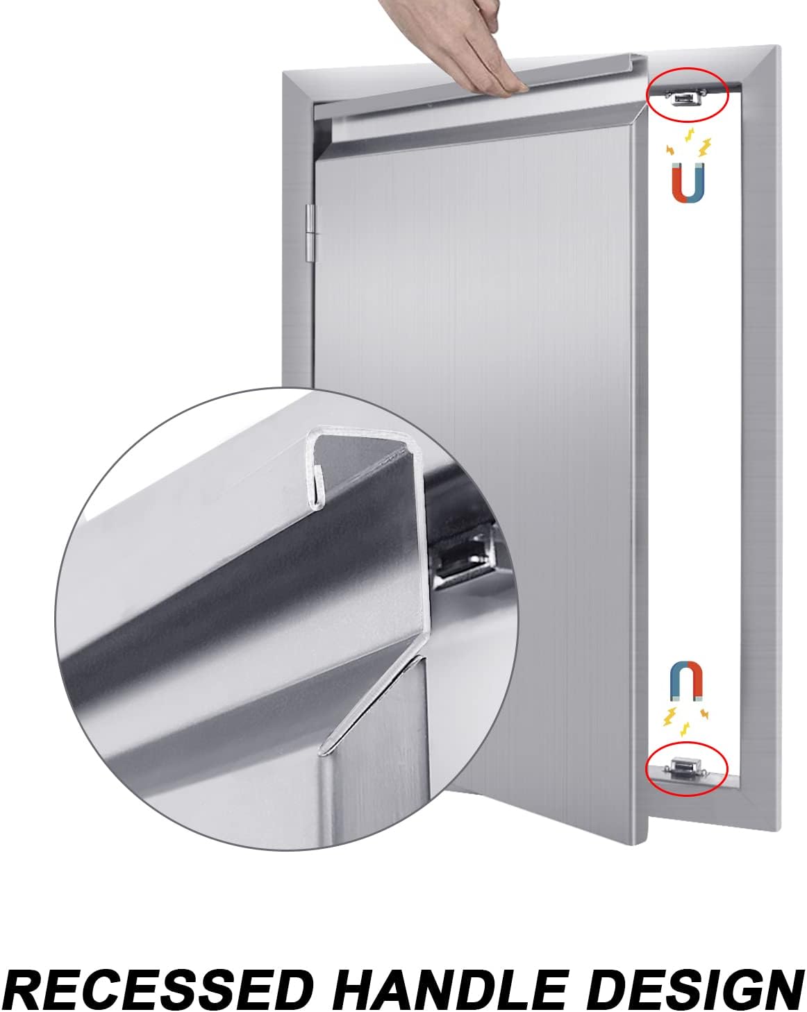 304 Stainless Steel BBQ Access Door M436
