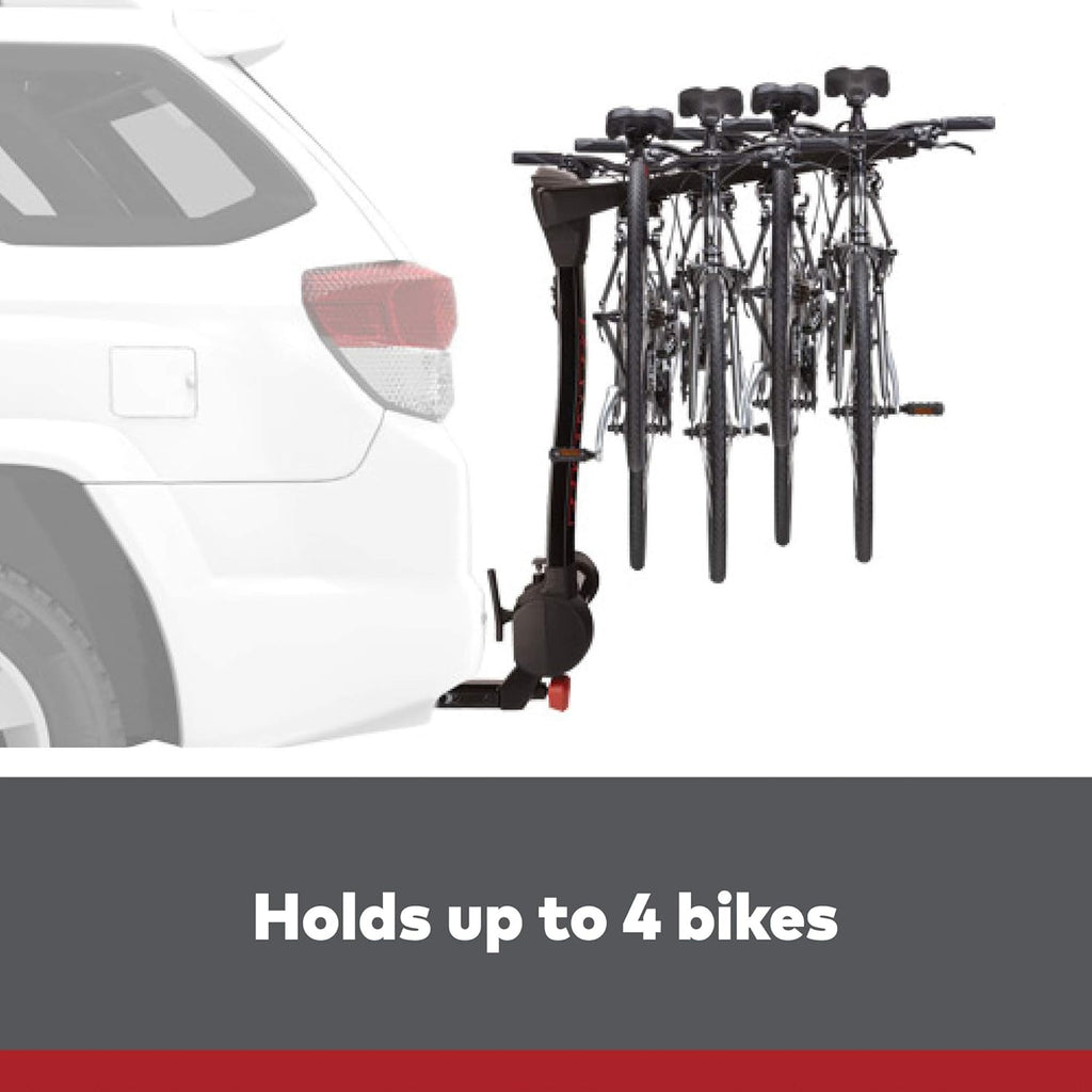 Hitch Mount Bike Rack, 4 Bike Capacity J505817
