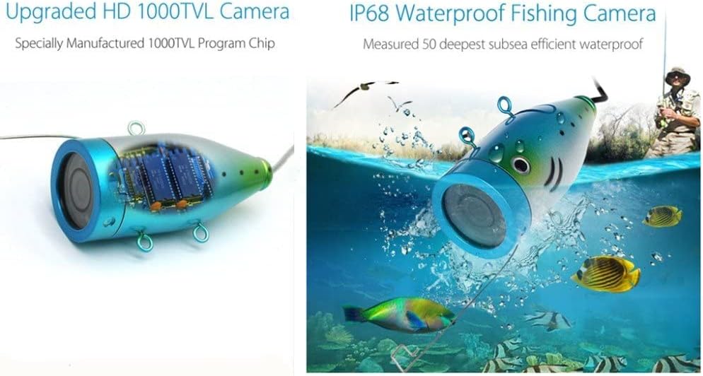 Underwater Fishing Camera with 7" LCD Monitor and 15m Cable F533