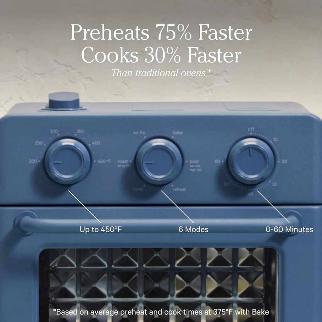 6-in-1 Air Fryer & Toaster Oven with Steam Infusion P98400