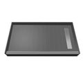 60x22 x 33x22 Single Threshold Shower Base with Drain Top V993275