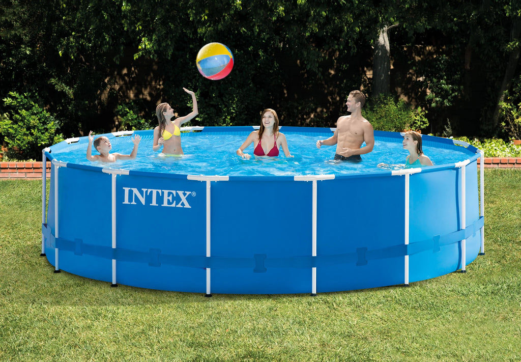 15' x 48 Metal Frame Above Ground Pool with Filter Pump C335043