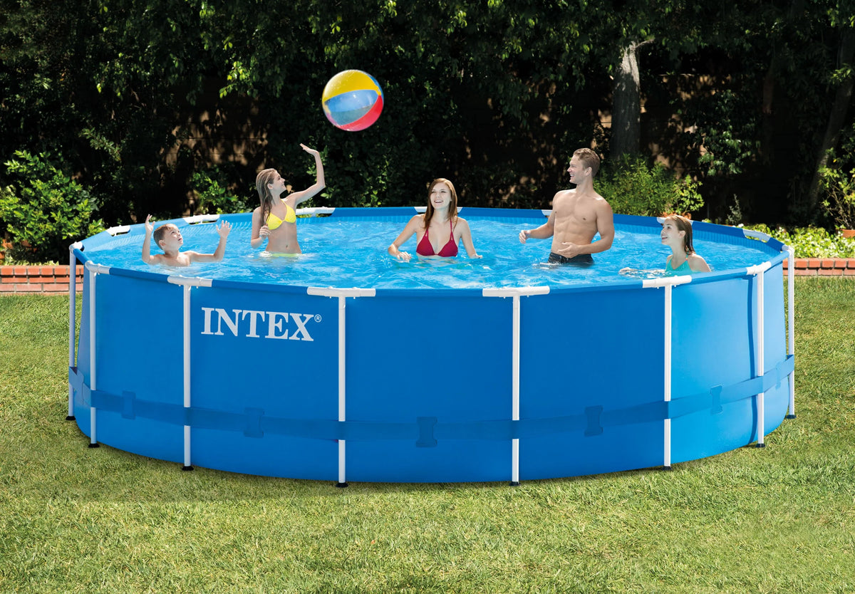15' x 48 Metal Frame Above Ground Pool with Filter Pump C335043