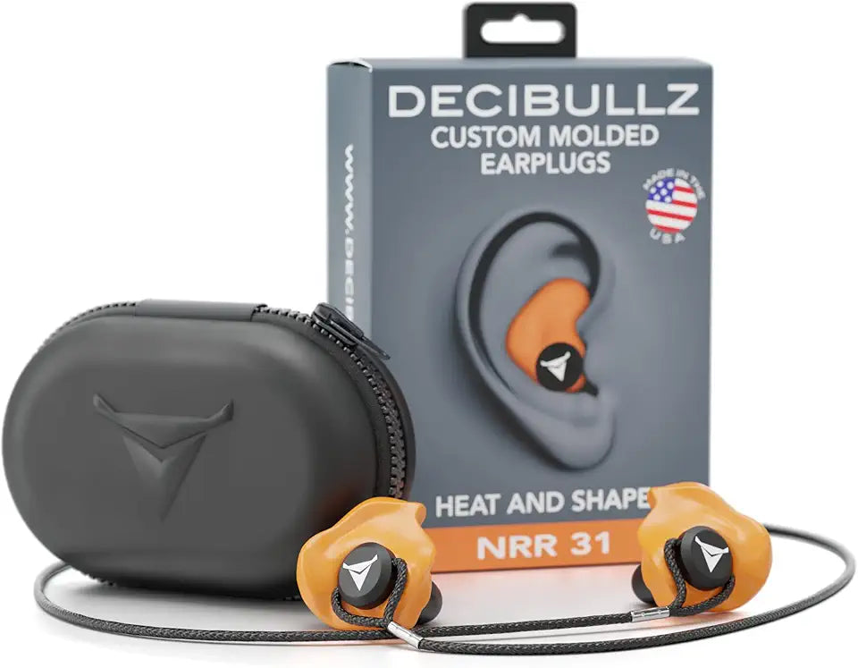 Custom Molded Earplugs Pro Pack Orange T10434