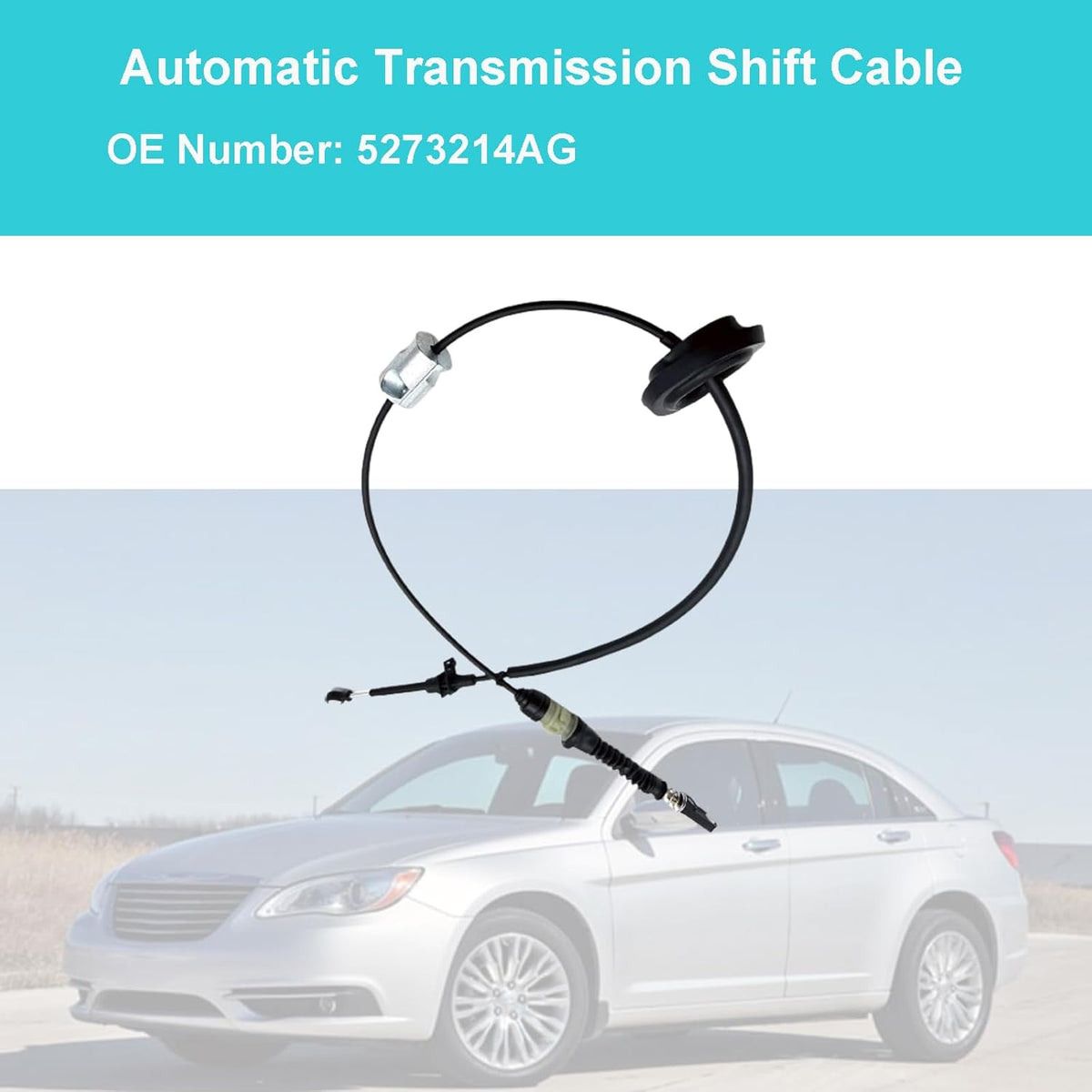 Automatic Transmission Shift Cable for Chrysler 200 2011-2014 P94487