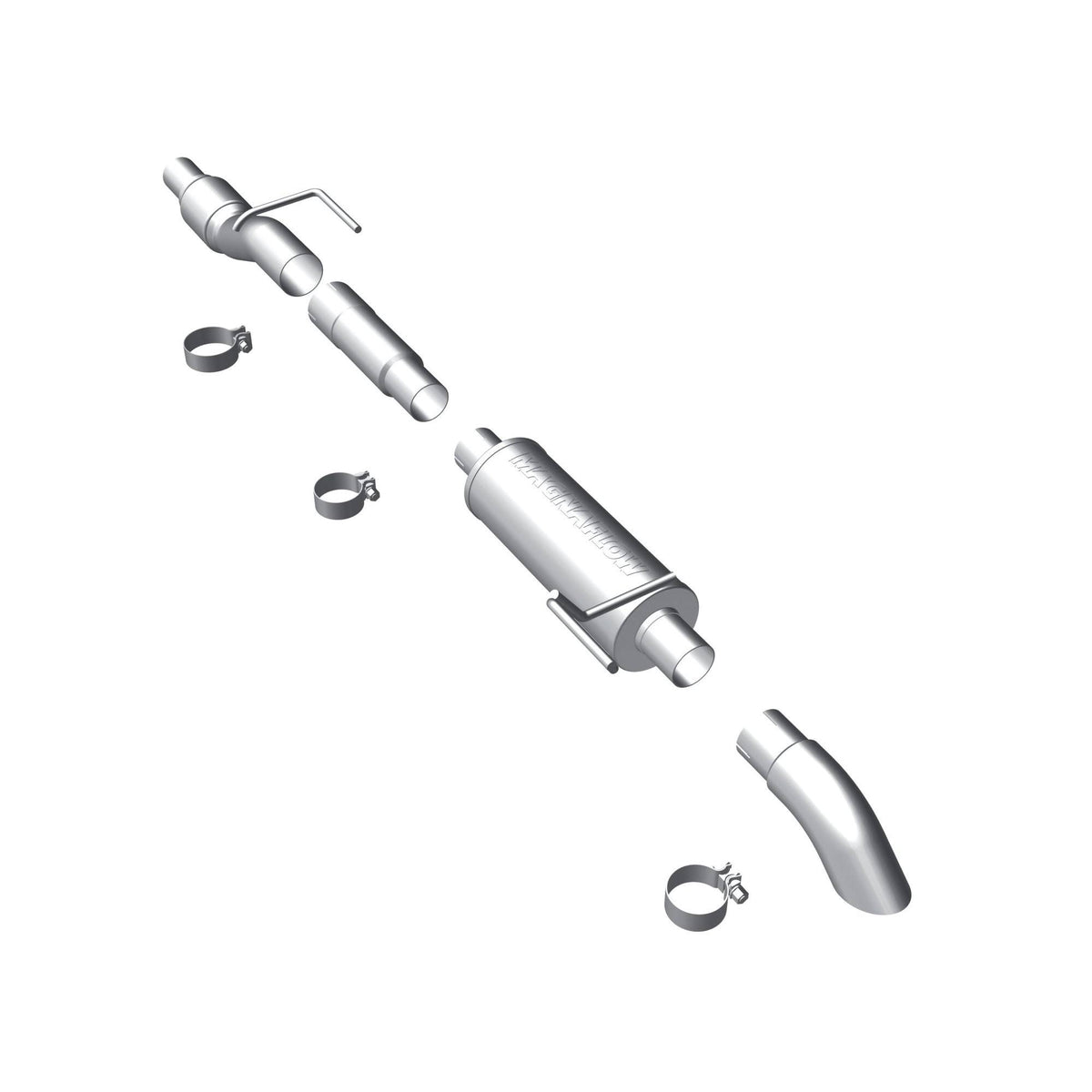 Cat-Back Exhaust System W757
