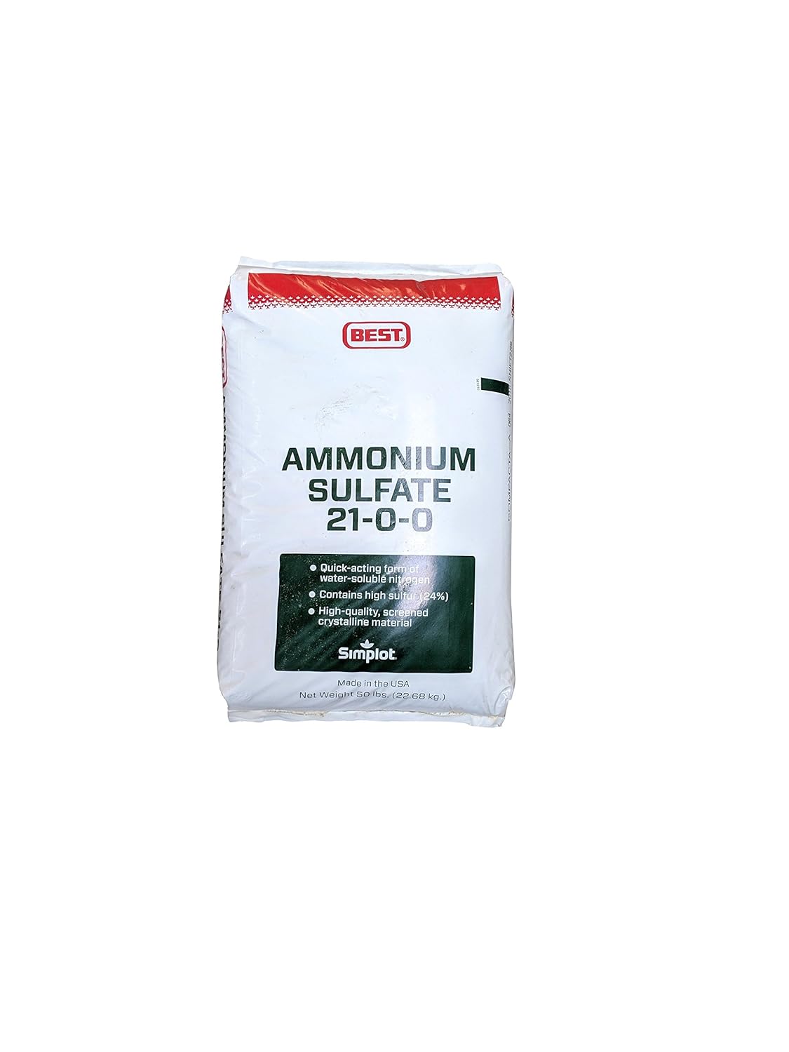 Ammonium Sulfate 21-0-0 Fertilizer 50 Pounds T23845