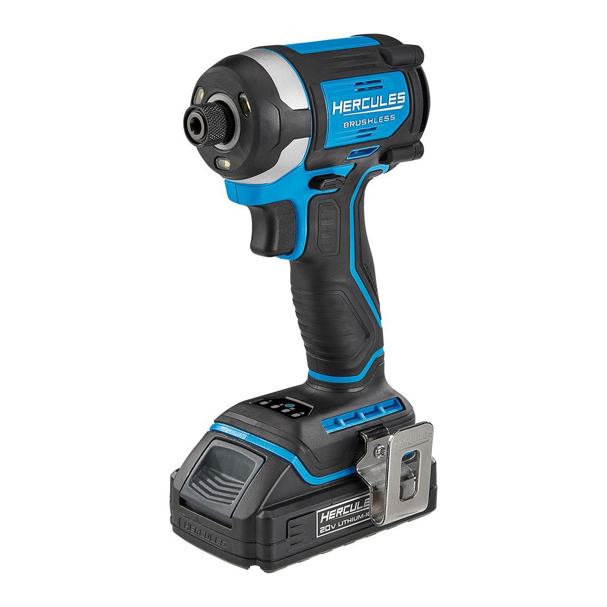 20V Brushless Cordless 1/4 in. 3-Speed Impact Driver Kit with 2 Ah Battery and Charger I728