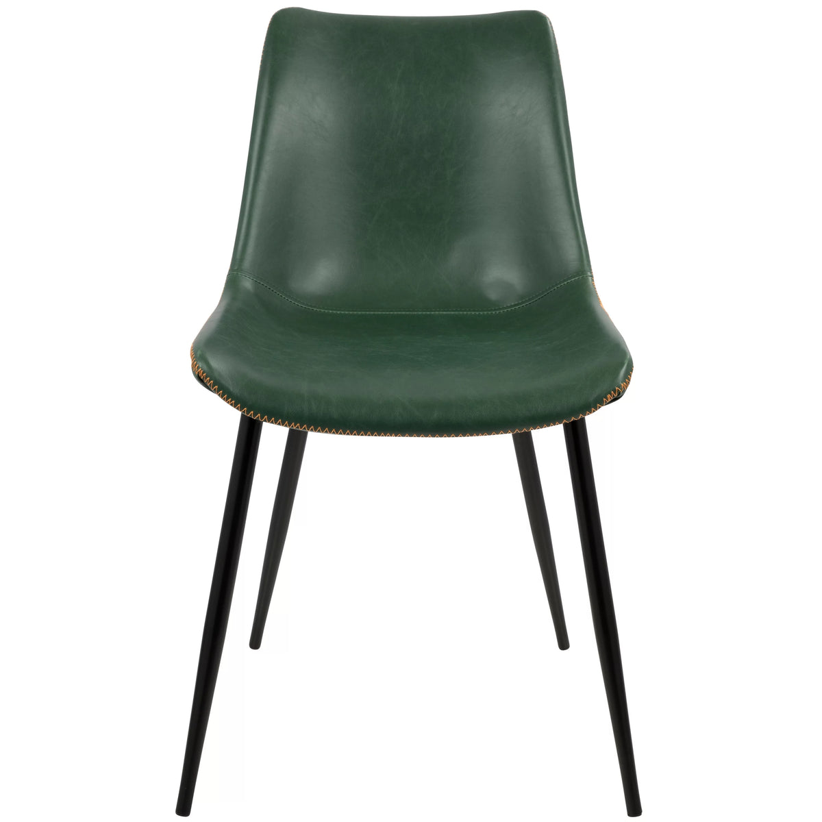 Grey Faux Leather Dining Chair Set of 2 A3037