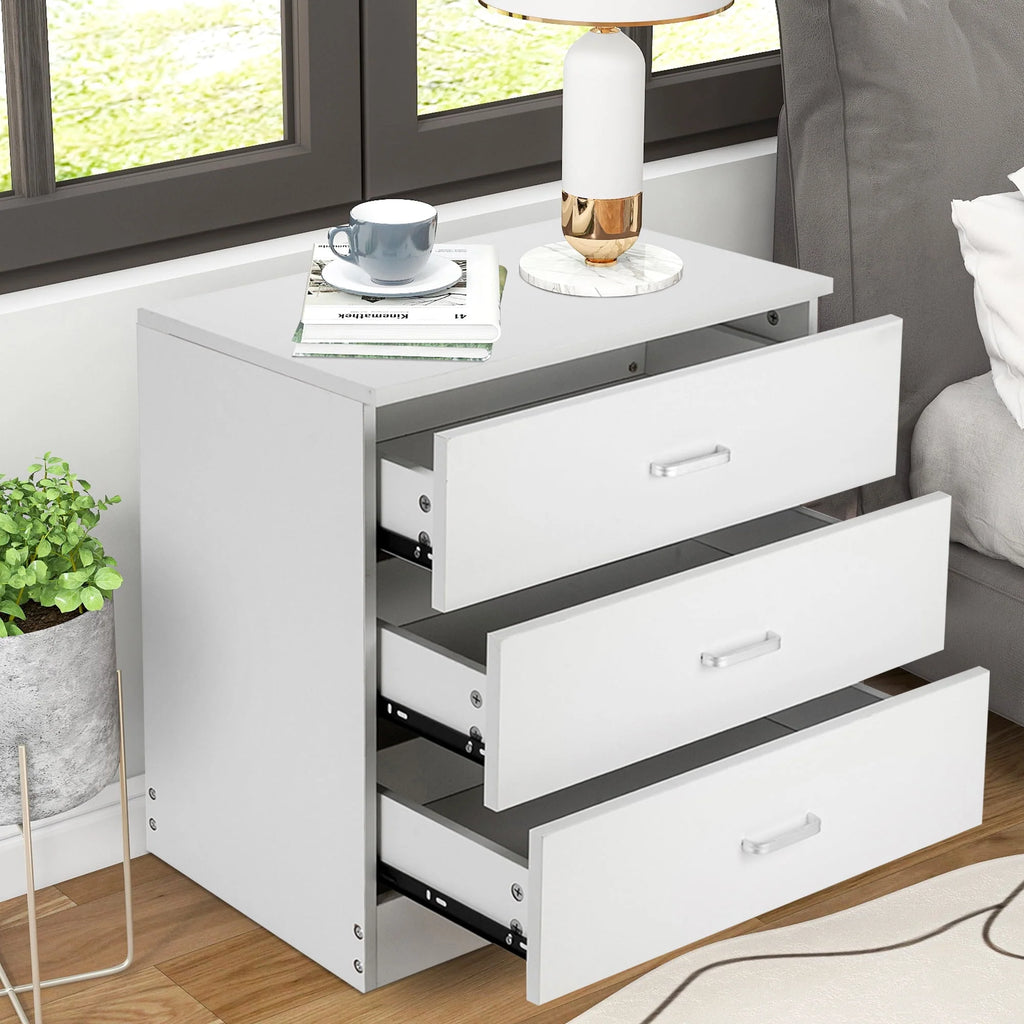 Black 4 Drawer Wood Dresser Z24972
