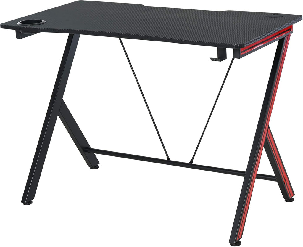 47 inch Gaming Computer Desk with Cup Holder L384