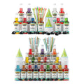 10 Flavor Syrups and Accessories bundled with 20 Flavor Syrups and Accessories C37899