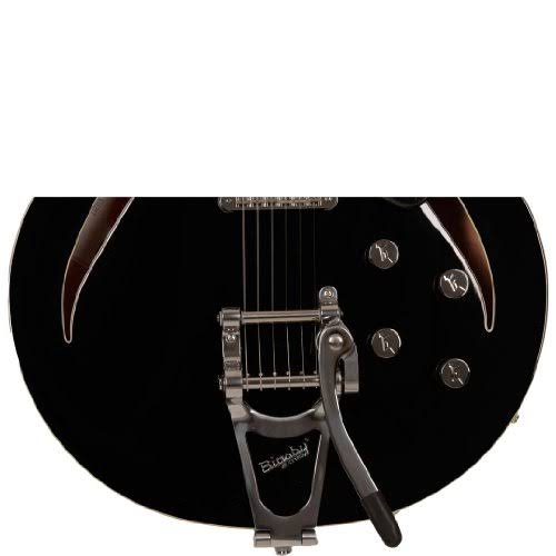 Black Electromatic Center-Block Guitar T4443