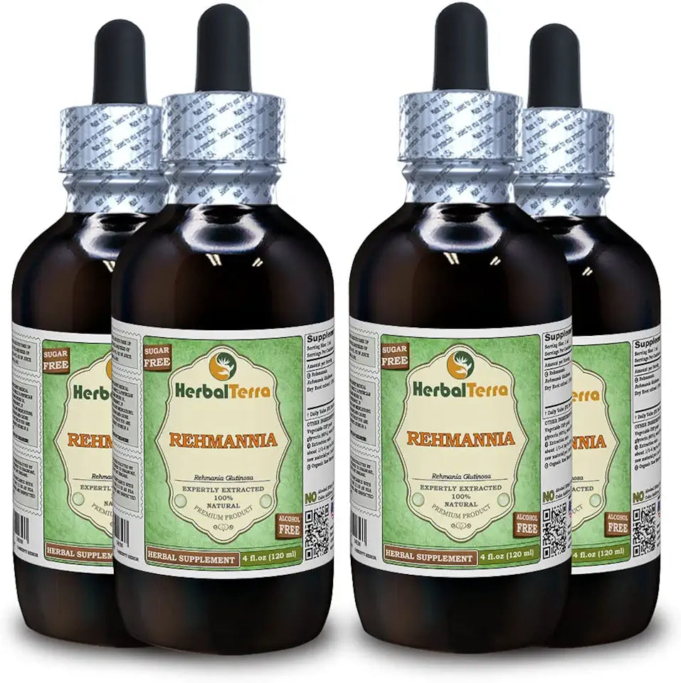 Organic Dried Roots Alcohol-Free Liquid Extract 4x120 ml Z305