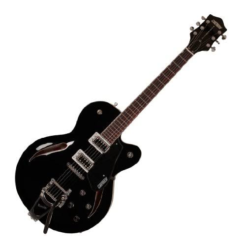 Black Electromatic Center-Block Guitar T4443