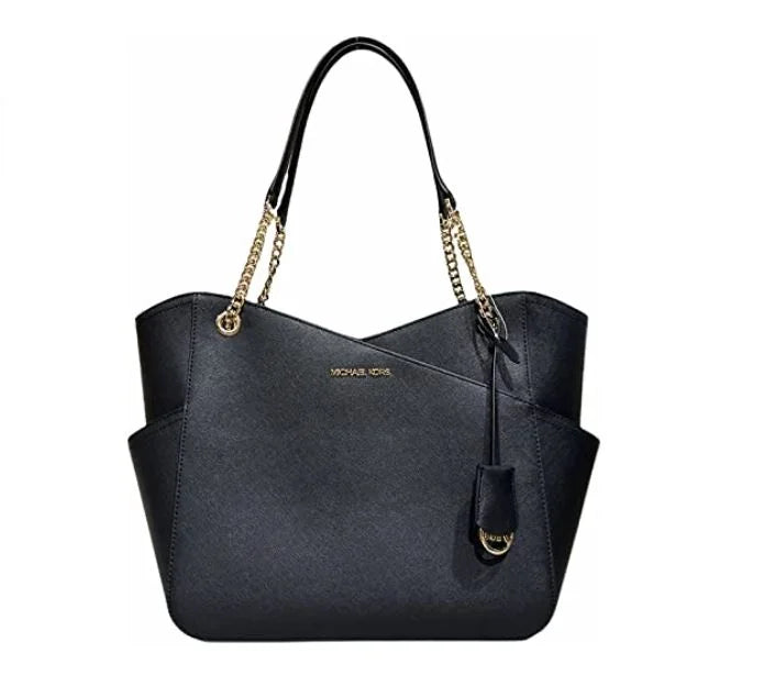 Black Saffiano Leather Tote K7076