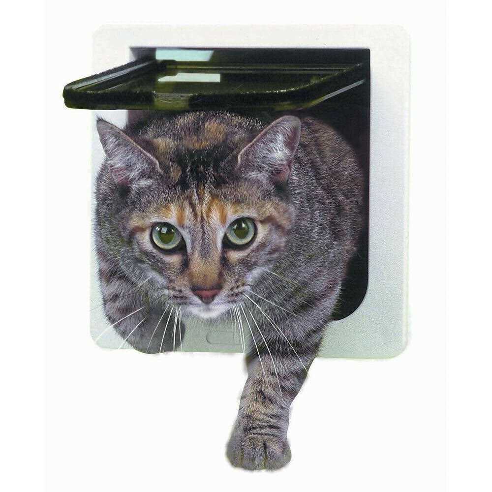 Aluminum Sash Cat Flap Pet Door R165
