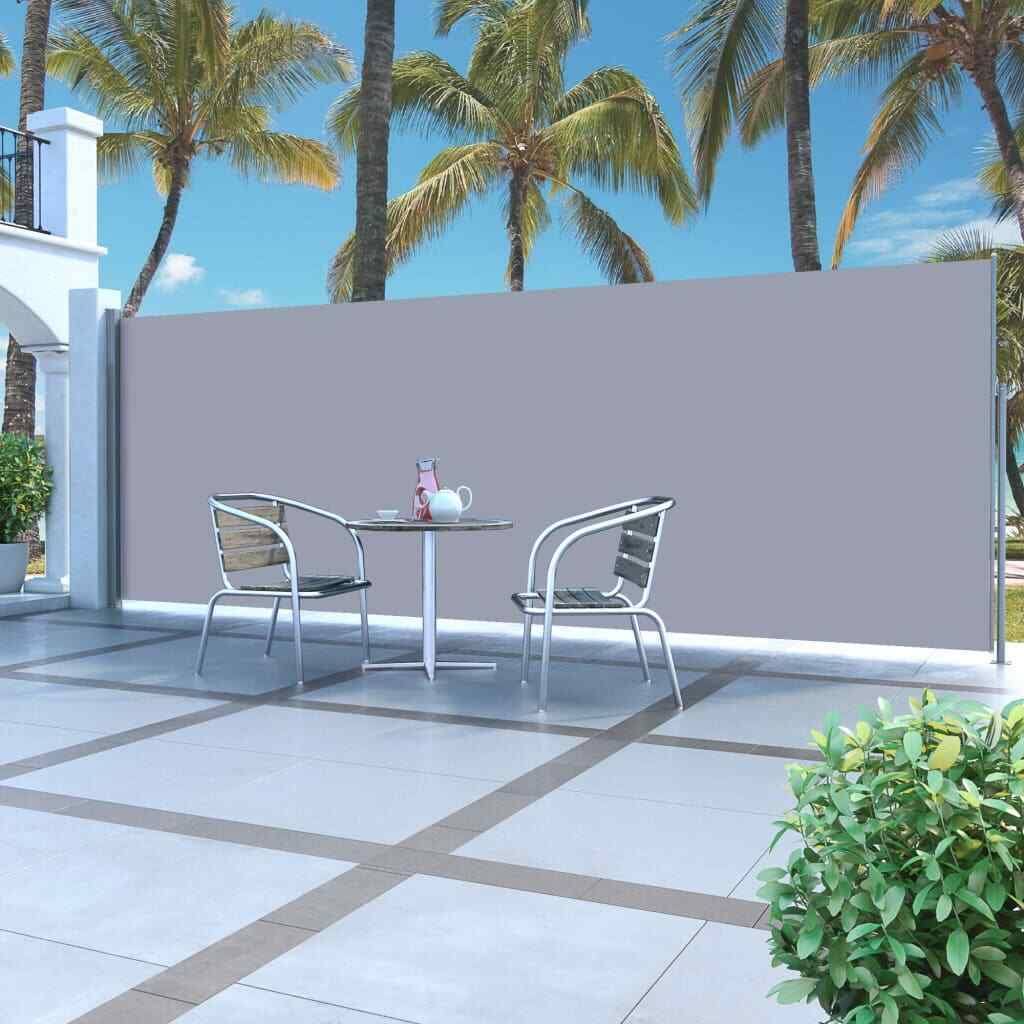Retractable Side Awning Cream G12866