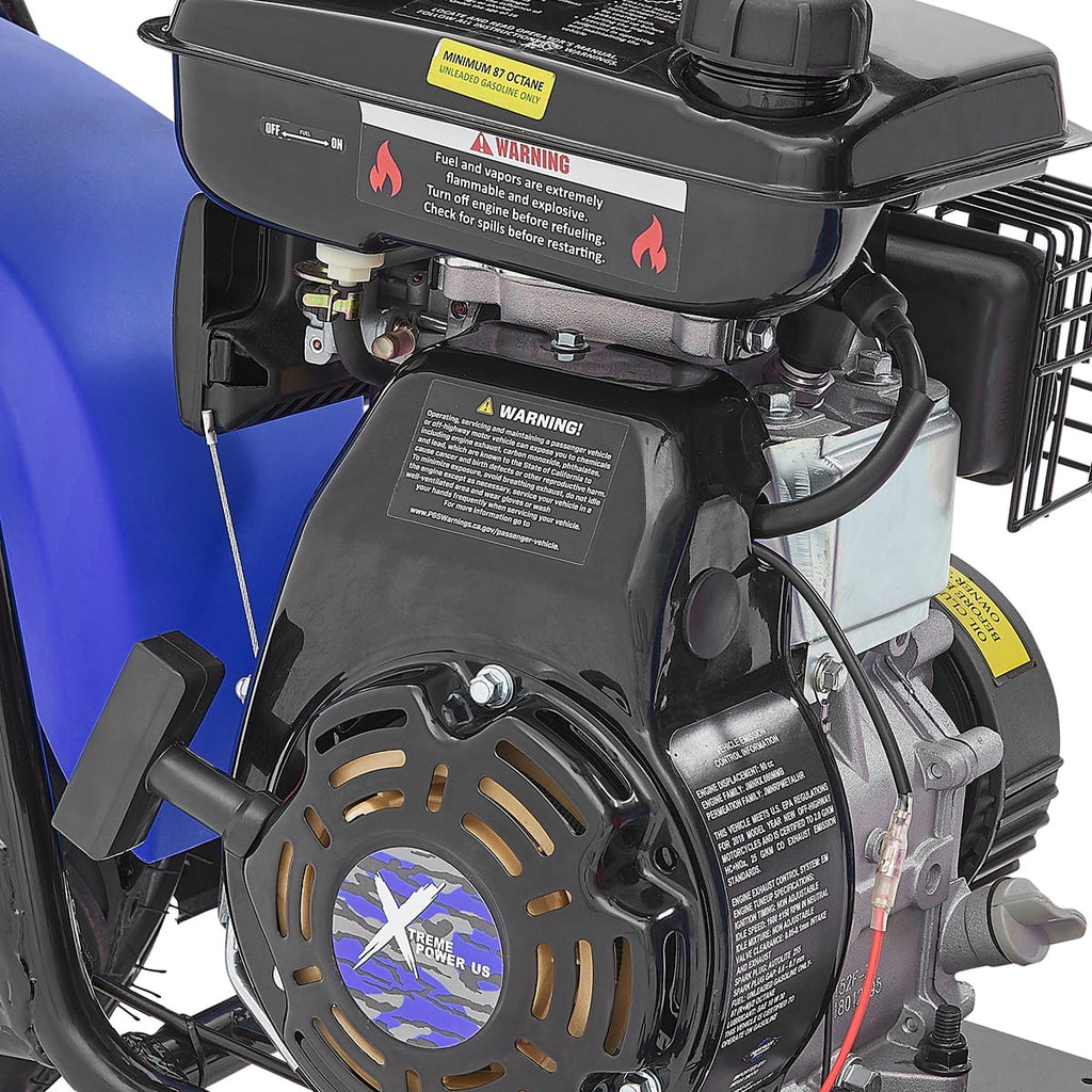 Blue 99cc Off-Road Mini Bike H922