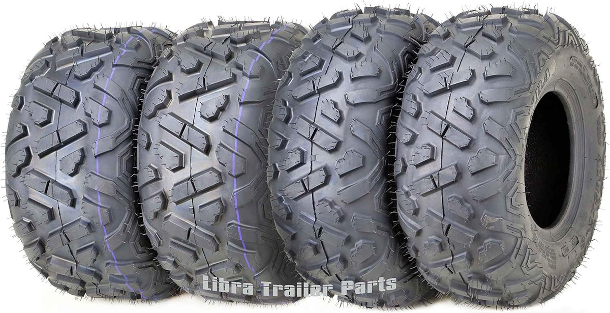 Set 4 ATV Tires 24x8-12 & 25x11-10 6PR Y5878