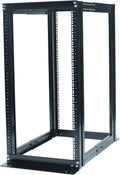 22U 4 Post Open Rack Frame Rack Enclosure 19 Inch Adjustable Depth Aluminum J28018