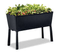 Raised Garden Bed with Self-Watering and Drainage System E471532