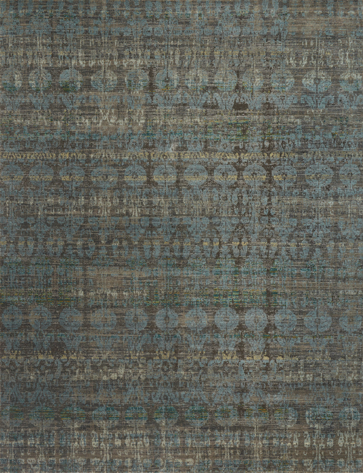 Steel Lagoon 6'7 x 9'4 Rug L858318