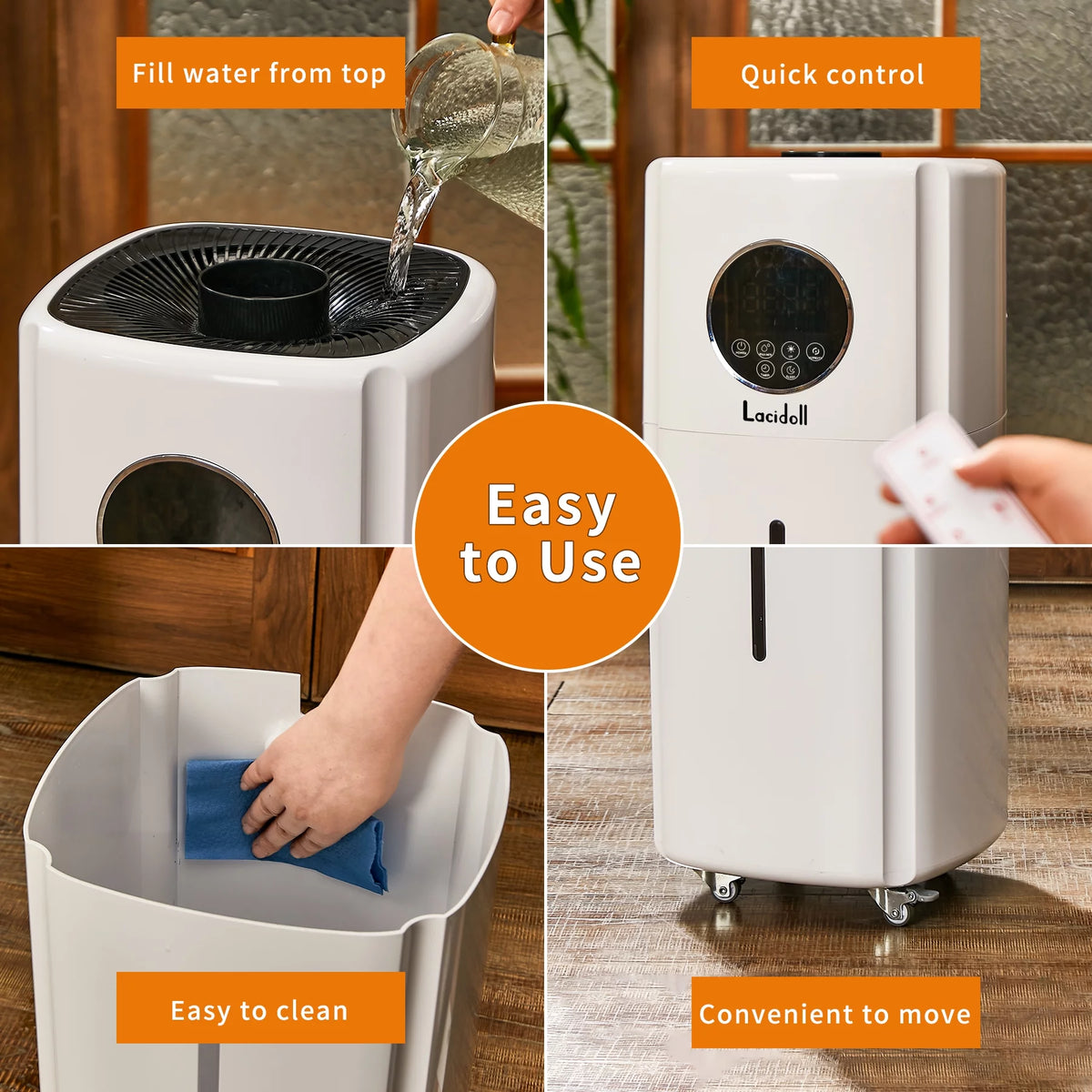 Large 5.5Gal Cool Mist Humidifier C434