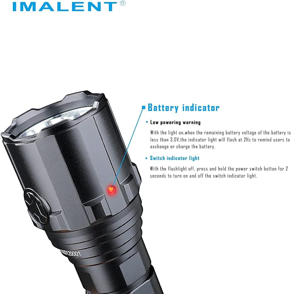 9000 Lumens Rechargeable Led Tactical Flashlight R895669