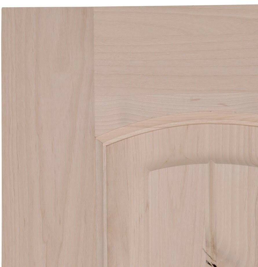 28 in. x 80 in. Rustic Knotty Alder 2-Panel Solid Door I67360