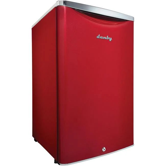 Red Compact Refrigerator R326