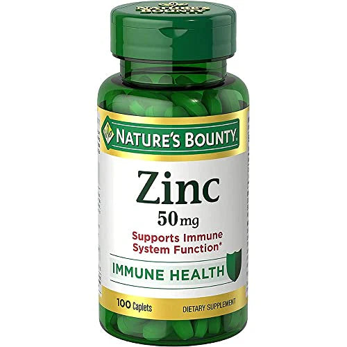 Zinc 50 mg Caplets 100 Ct X440626