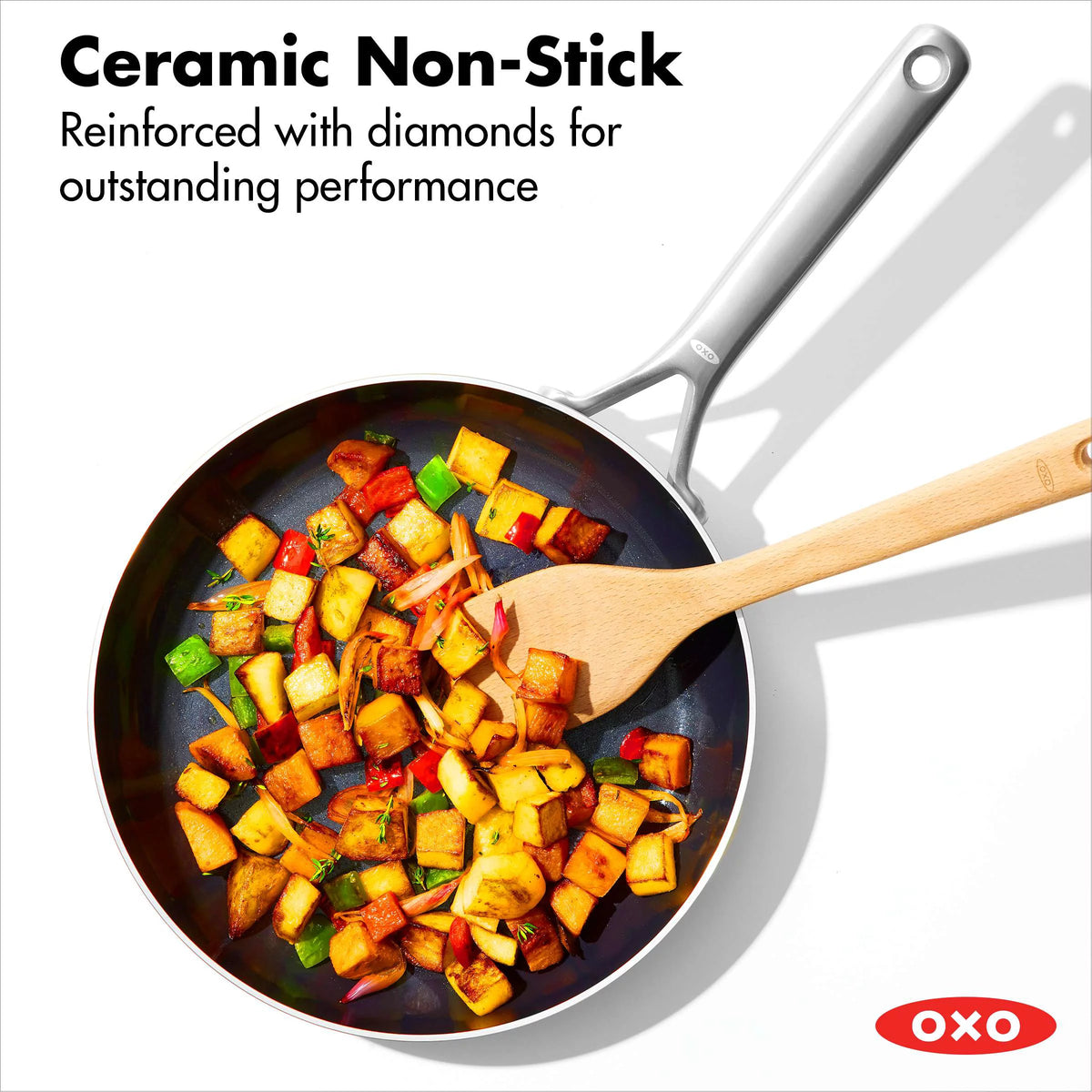 8" Stainless Steel Nonstick Frying Pan Skillet N6141