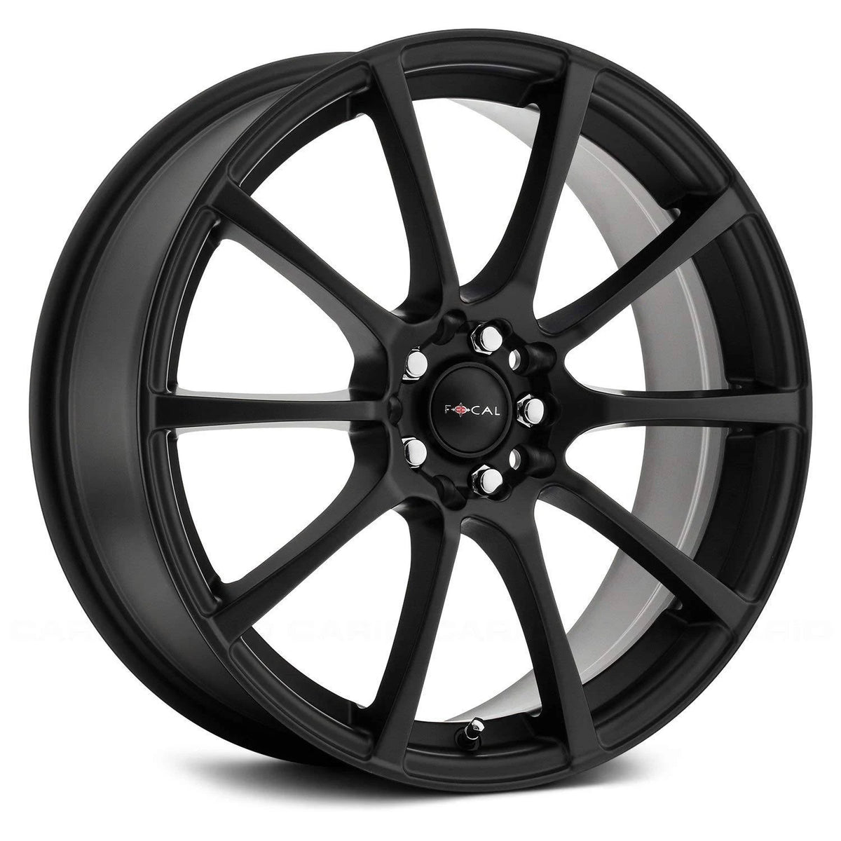 Satin Black 18x8 Wheel 40mm Offset V832