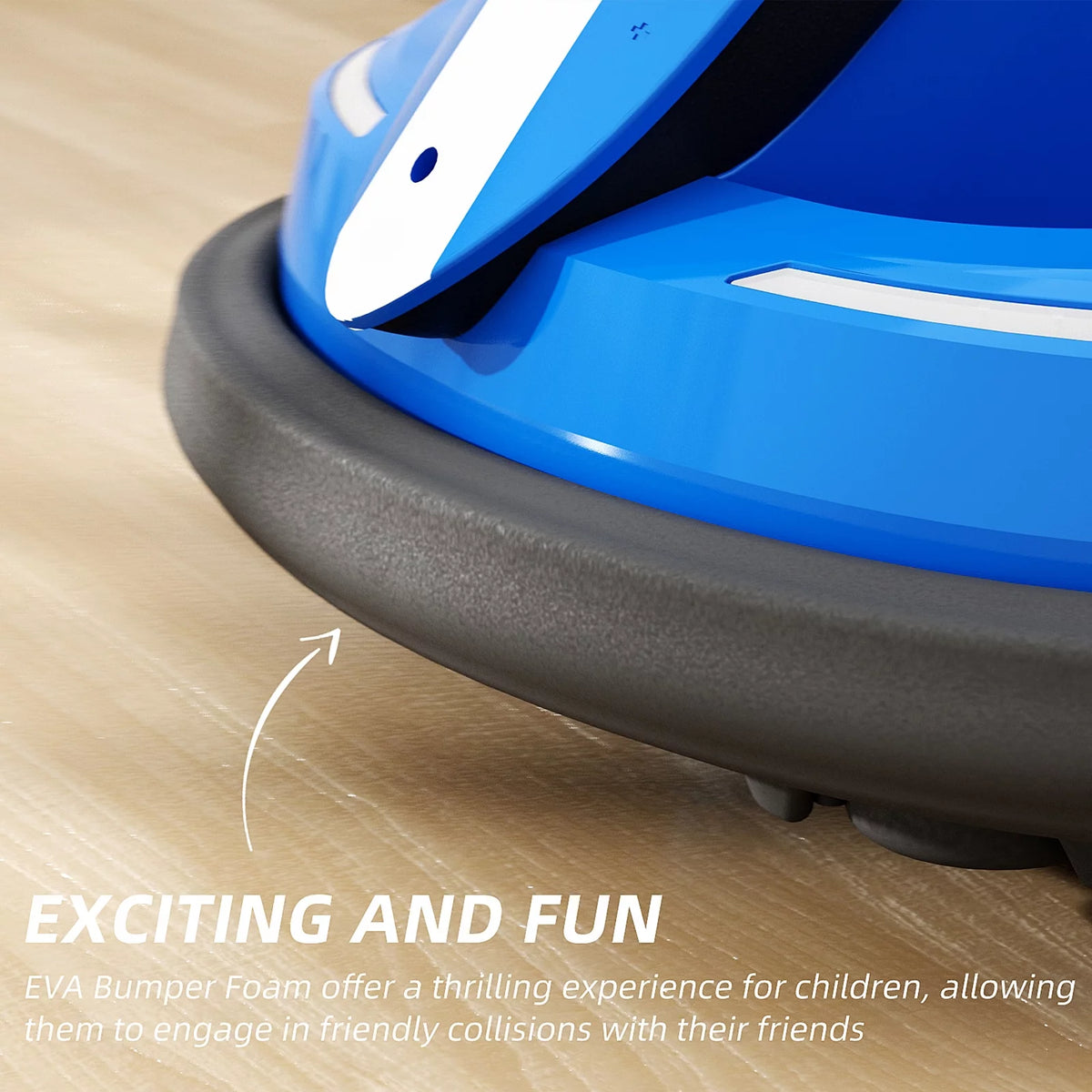 6V Electric Ride on Bumper Car for Kids, Pink O130