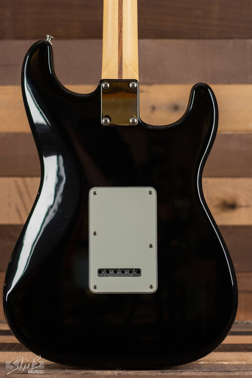 Black Left-Handed Electric Guitar A63717
