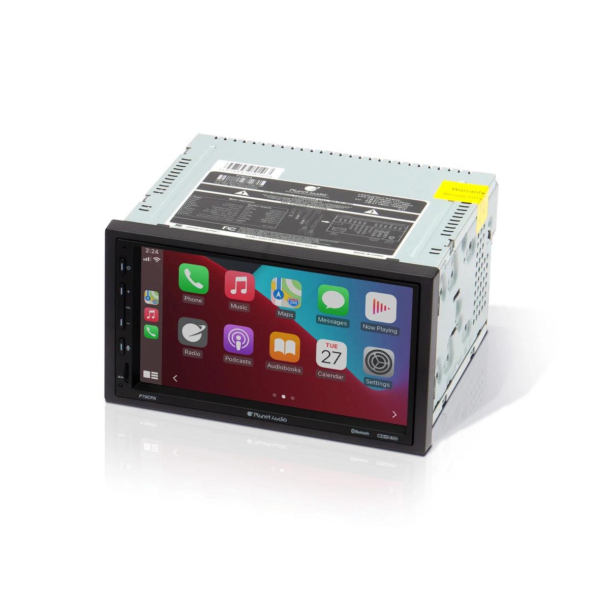 Double Din 7 Inch Touchscreen Car Stereo with Apple CarPlay Android Auto Bluetooth R804616