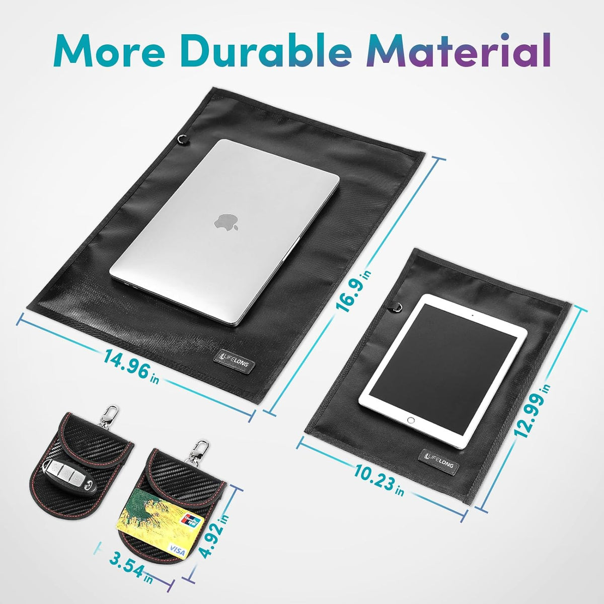 Adjustable Laptop Stand with Faraday Bags D430341