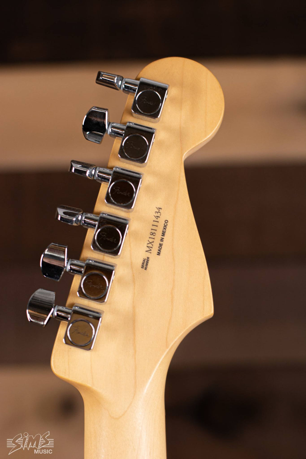 Black Left-Handed Electric Guitar A63717