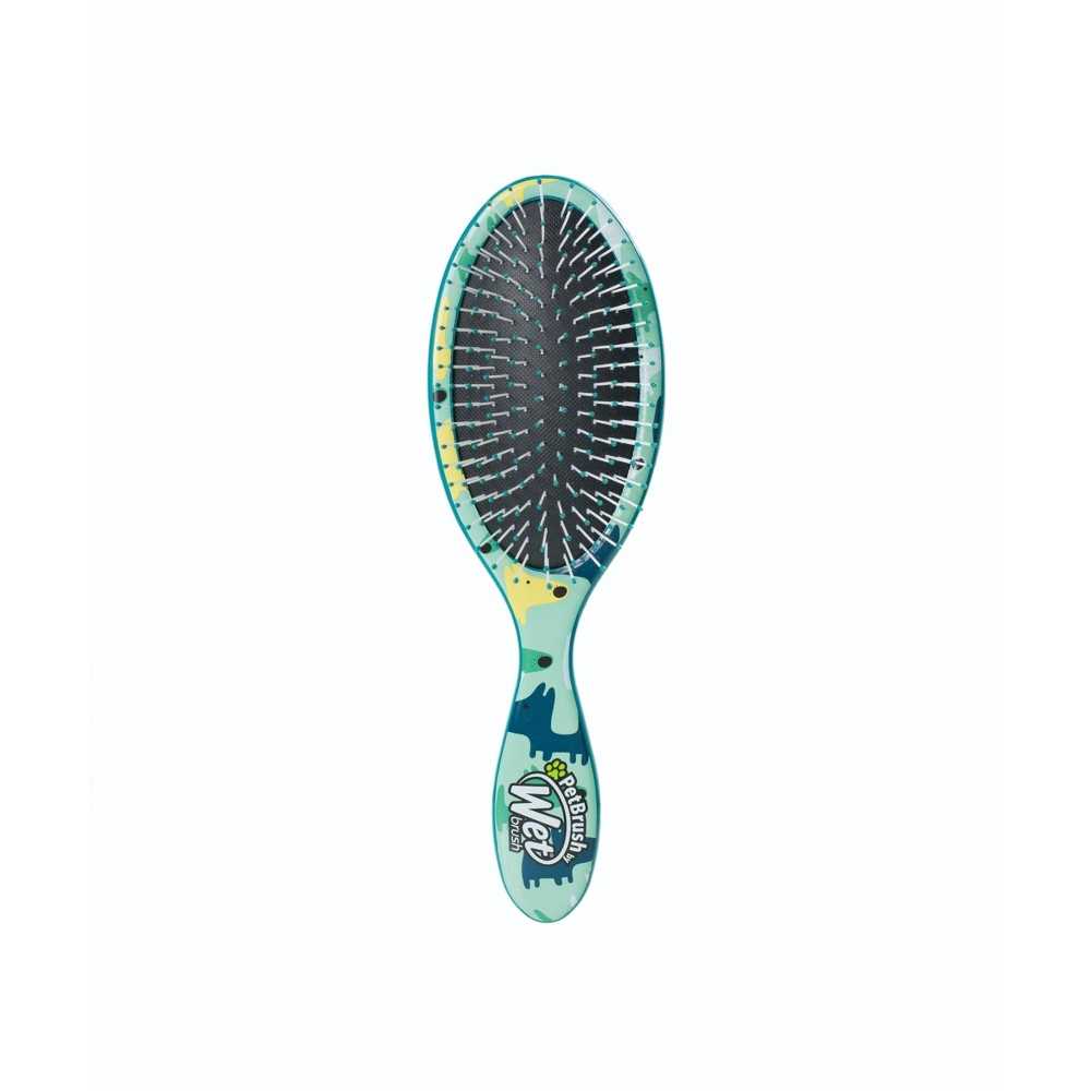 Teal Large Dog Brush J605