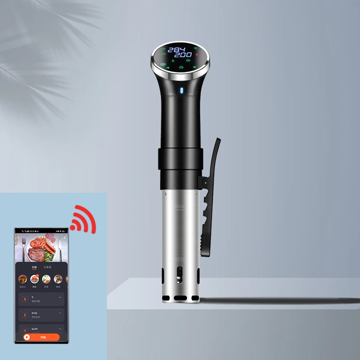 Sous Vide Immersion Cooker with WiFi and APP Control U887