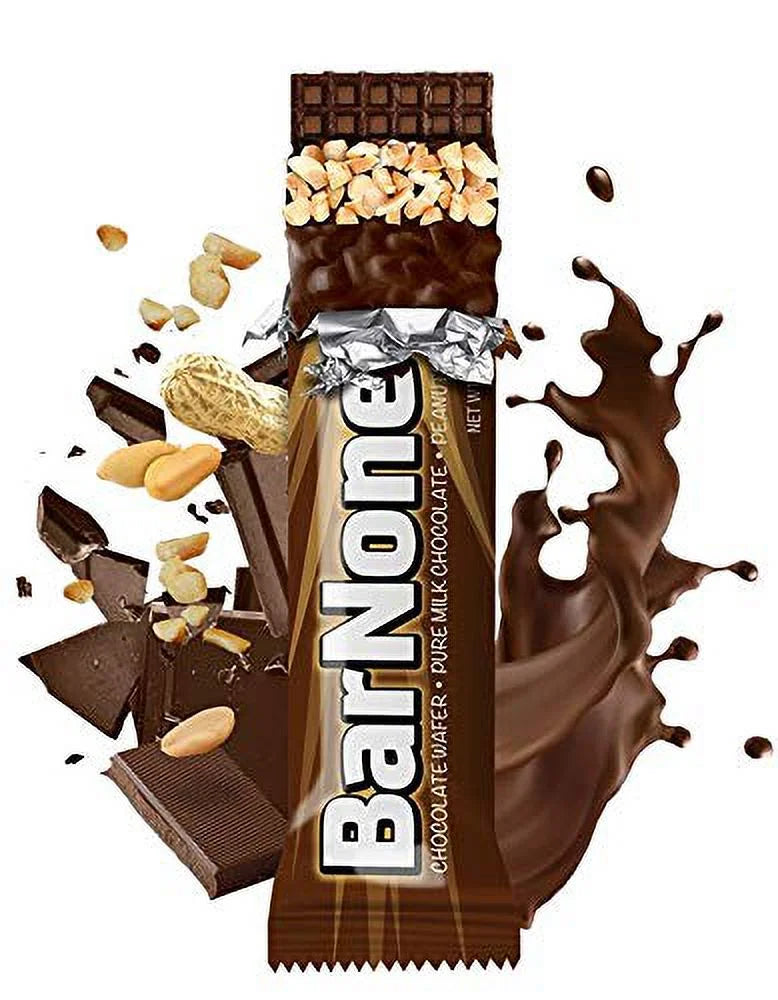 Chocolate Wafer Peanuts Milk Chocolate Candy Bar 24 Count N37699