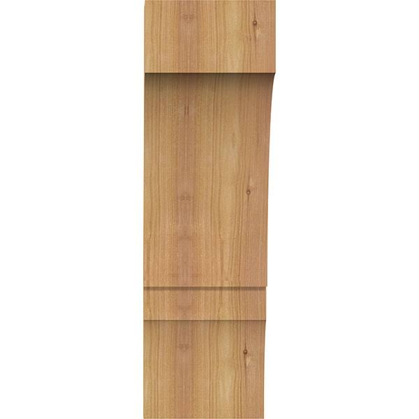 6x22W x 8x22D x 20x22H Balboa Rough Sawn Brace, Western Red Cedar F662143